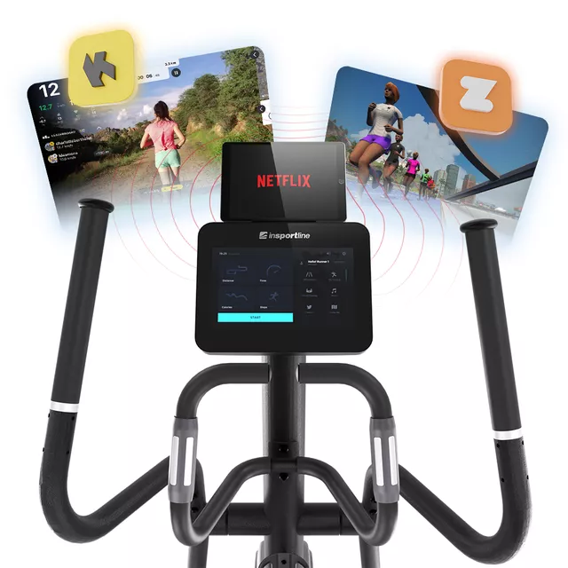Eliptický trenažér inSPORTline ZenStride 600
