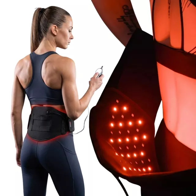 Bedrový pás s infračerveným svetlom inSPORTline Ilyros