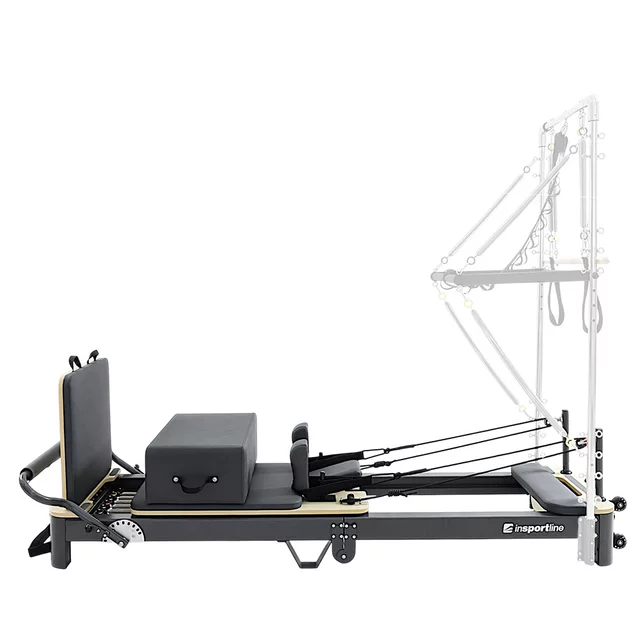 Pilates reformer inSPORTline Comfolder EVO - antracit