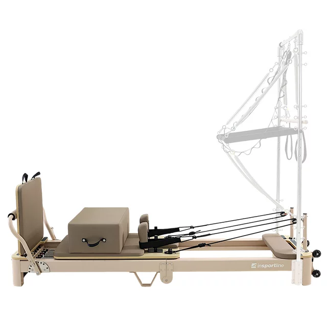 Pilates reformer inSPORTline Comfolder EVO - antracit