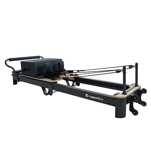 Pilates reformer inSPORTline Comfolder EVO - antracit