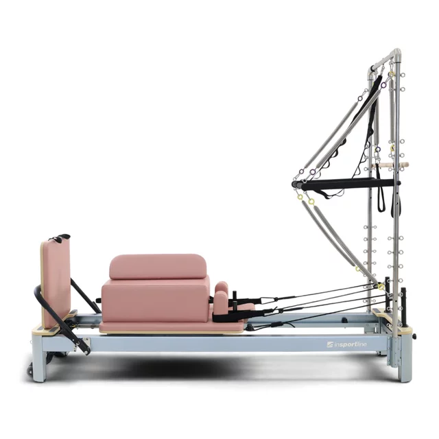 Pilates reformer inSPORTline Oquiler - ružová