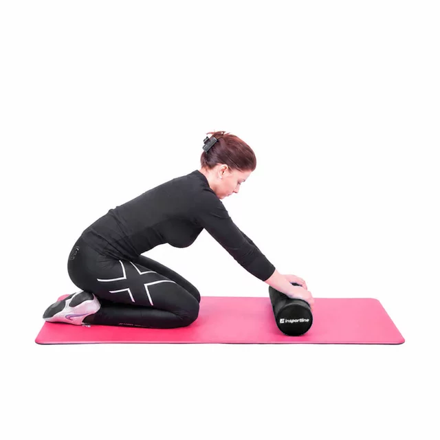 Joga valec inSPORTline Evar 45,5 cm - mocha mousse