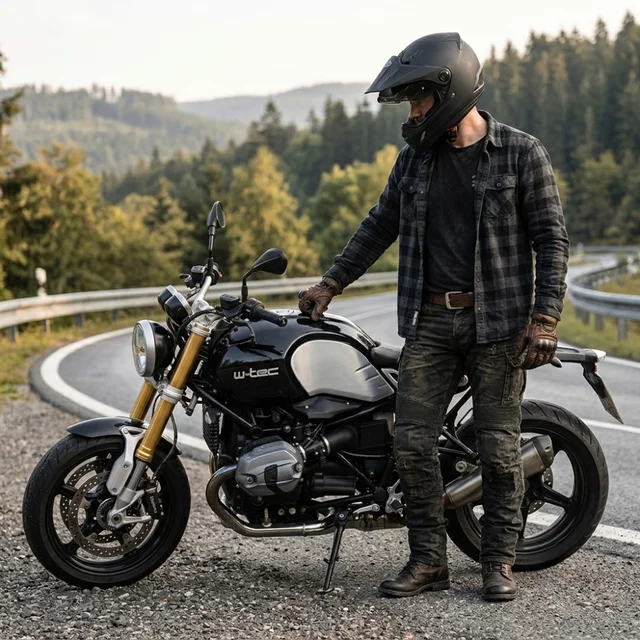 Kožený opasok W-TEC Pichoo - svetlo hnedá