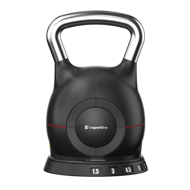 Nastaviteľný ketlebel inSPORTline Xtrabell 1,5-10 kg