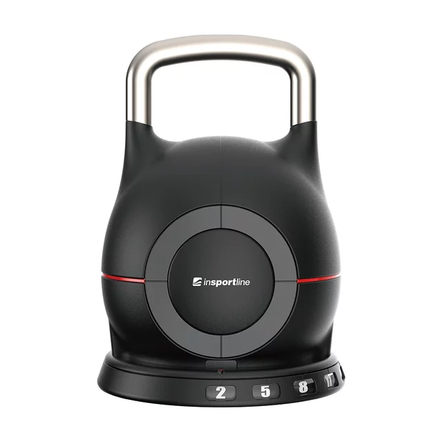 Nastaviteľný ketlebel inSPORTline Xtrabell 2-20 kg