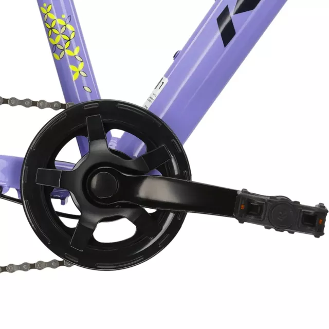Juniorsky dievčenský bicykel Kross LEA JR 2.0 24" - model 2025 - ružová / fialová / lesk