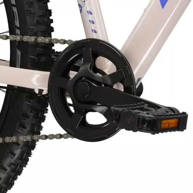 Juniorsky dievčenský bicykel Kross LEA JR 2.0 24" - model 2025 - ružová / fialová / lesk
