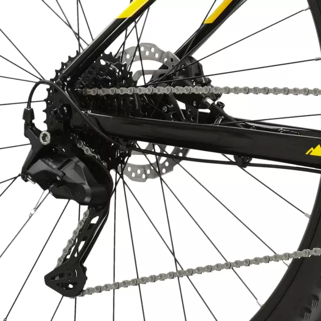 Horský bicykel Kross Level 2.0 29" Gen 007 - čierna / žltá / lesk
