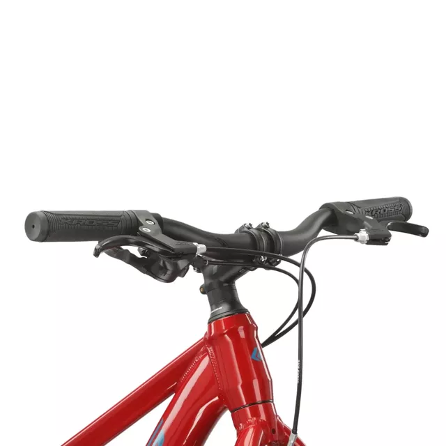 Juniorský bicykel Kross LEVEL JR 1.0 24" Gen 007 - červená / marinový / lesk