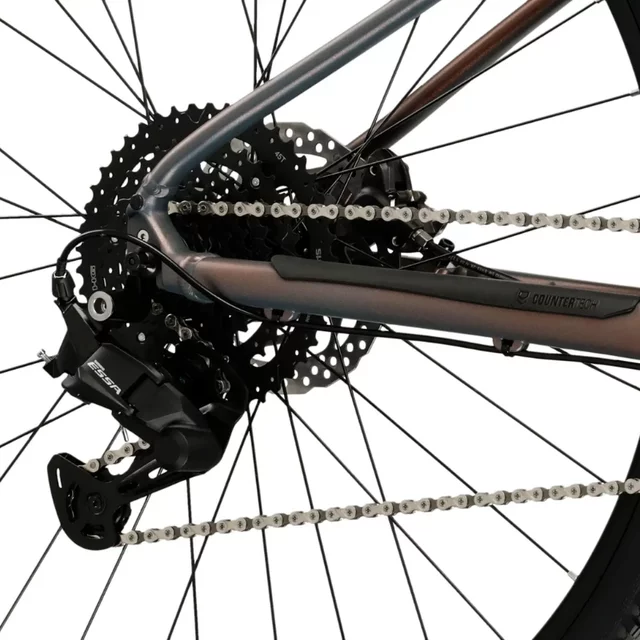 Horský bicykel Kross Level X100  29" - model 2026 - šedá / hnědá / matný