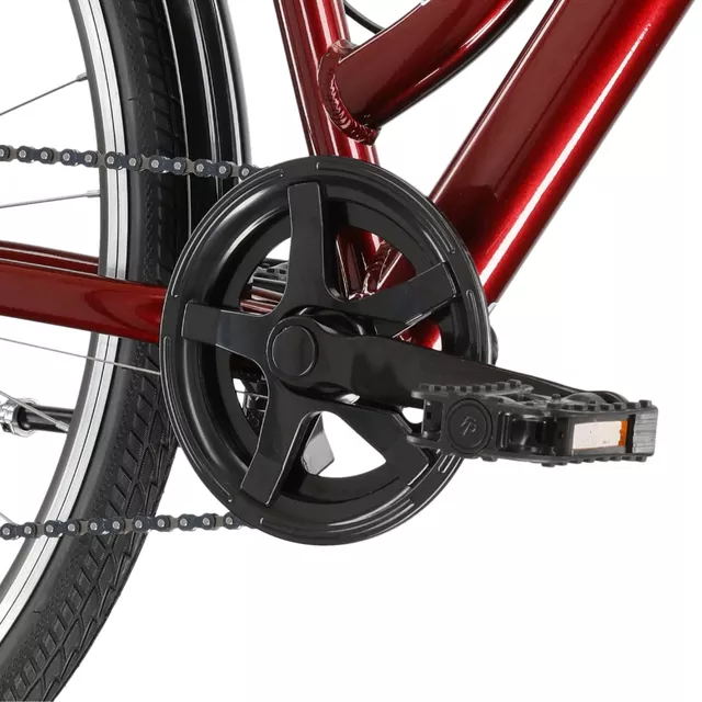 Mestský bicykel Kross Sentio 1.0 28" - model 2025 - grafitová / šedá / lesk