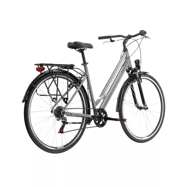 Mestský bicykel Kross Sentio 1.0 28" - model 2025 - grafitová / šedá / lesk