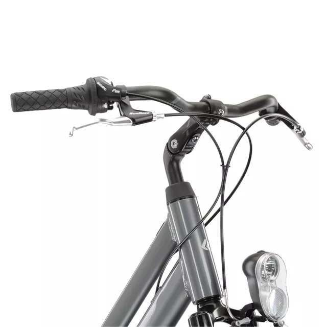 Mestský bicykel Kross Sentio 1.0 28" - model 2025 - grafitová / šedá / lesk