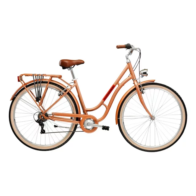 Mestský bicykel Kross Sentio Classic 28" - model 2026 - medená/hnedá/mat - medená/hnedá/mat