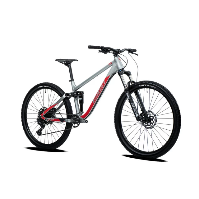 Celoodpružený bicykel Ghost Kato FS Base 29" 9.0 - Grey/Red