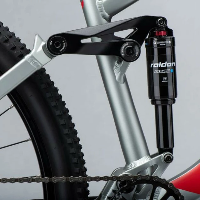 Celoodpružený bicykel Ghost Kato FS Base 29" 9.0 - Grey/Red