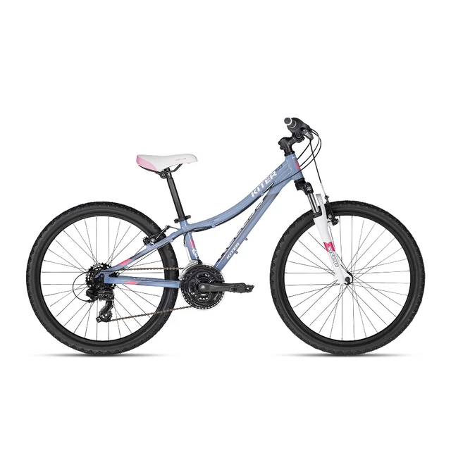 Juniorský bicykel KELLYS KITER 50 24" - model 2018 - Grey