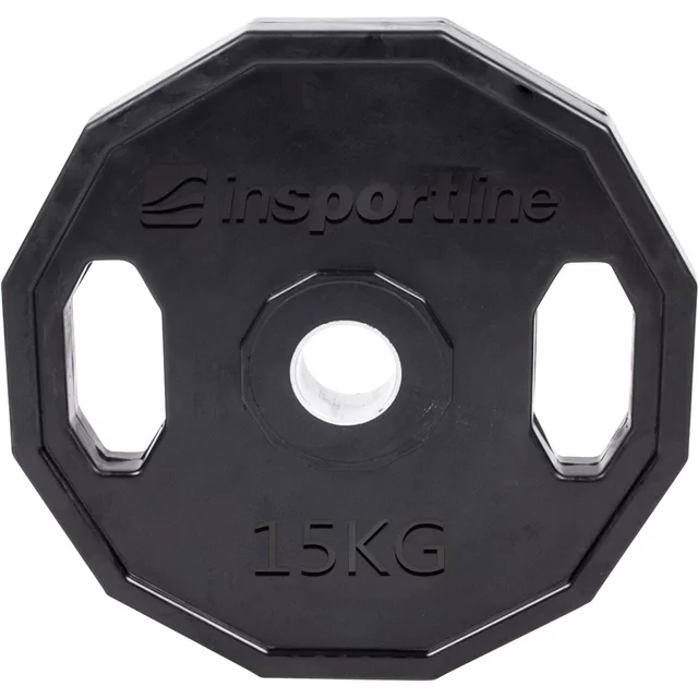 Sada 2x7ks olympijských pogumovaných kotúčov inSPORTline Ruberton 2x 1,25-25 kg