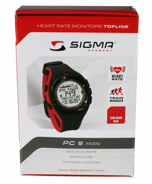 Športtester SIGMA PC 9 man
