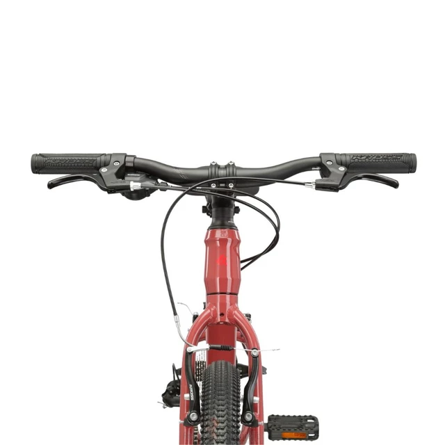 Juniorský dievčenský bicykel Kross LEA JR 1.0 24" Gen 007 - bordo