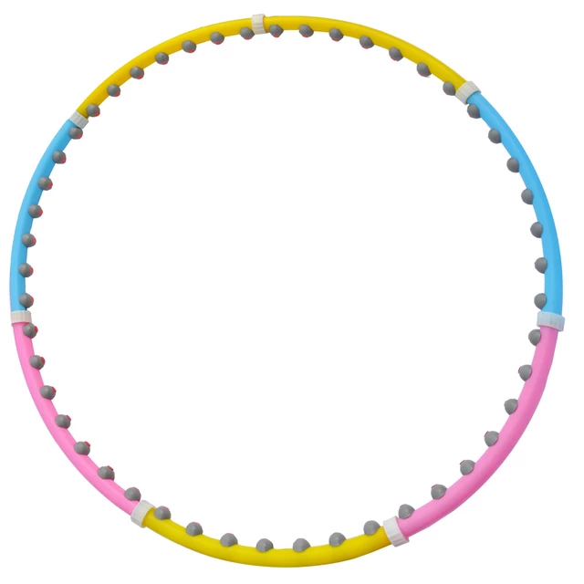 Masážna inSPORTline obruč Hula Hoop
