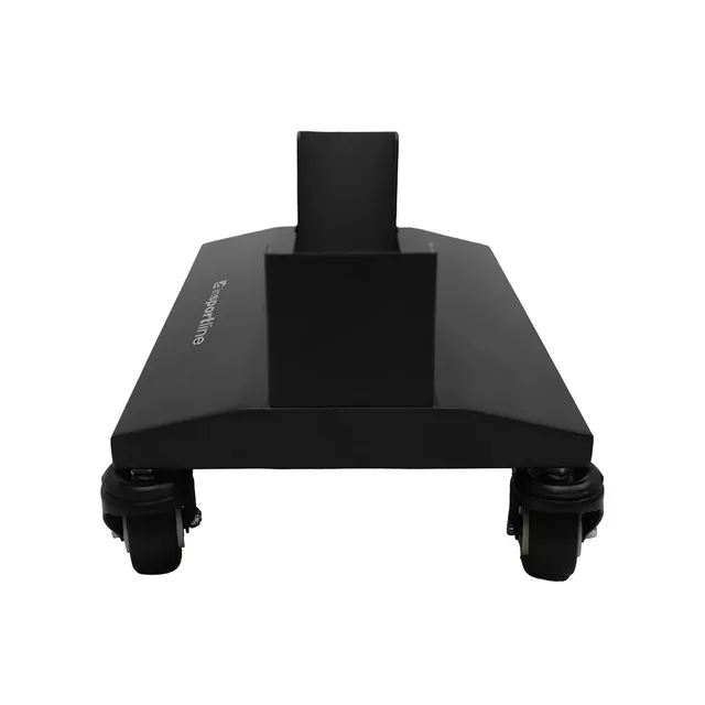 Stojan s kolieskami pre infračervený LED panel inSPORTline Lustar - čierna