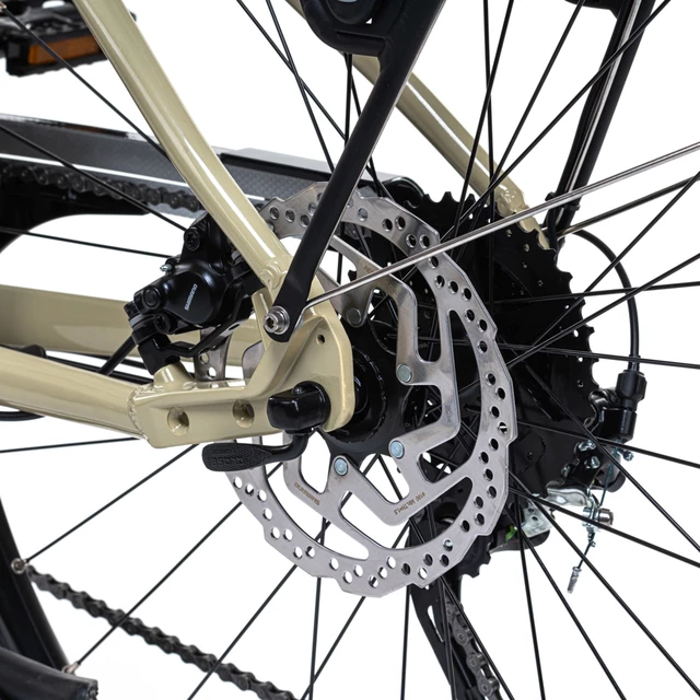 Mestský elektrobicykel Levit Musca Urban MX 468 28" - LATTE