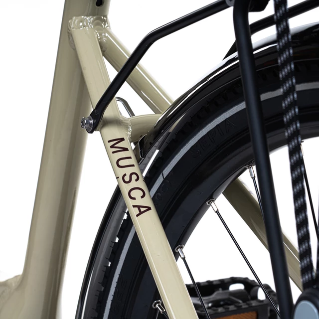 Mestský elektrobicykel Levit Musca Urban MX 468 28" - LATTE