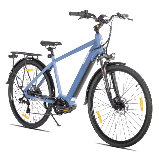 Trekingový elektrobicykel Lamassu Allanton 27,5" 374Wh • dojazd až 80 km - modrá - modrá