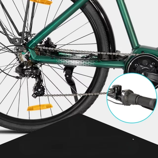 Trekingový elektrobicykel Lamassu Allanton 27,5" 374Wh • dojazd až 80 km - modrá