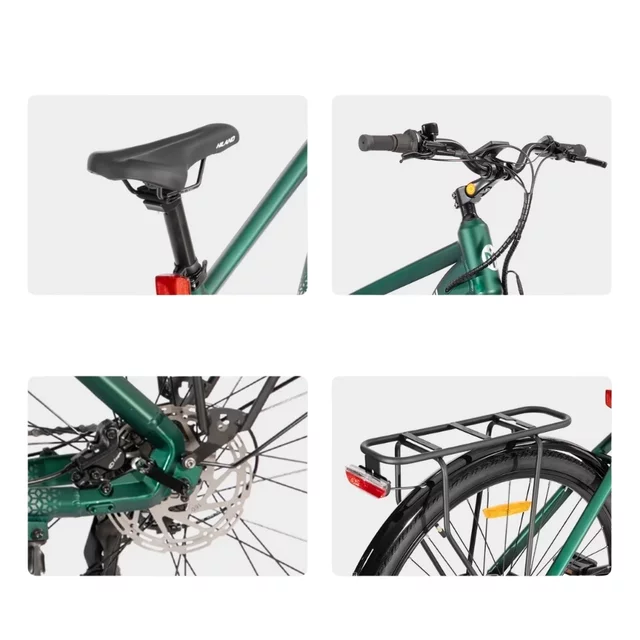 Trekingový elektrobicykel Lamassu Allanton 27,5" 374Wh • dojazd až 80 km - modrá