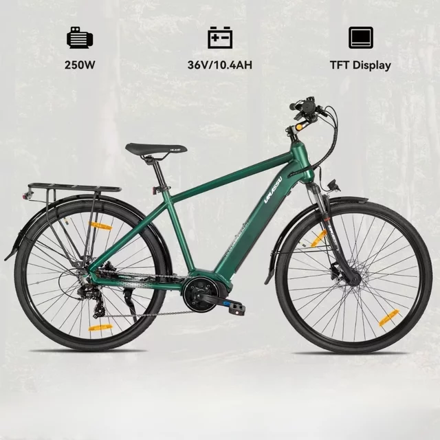 Trekingový elektrobicykel Lamassu Allanton 27,5" 374Wh • dojazd až 80 km - modrá