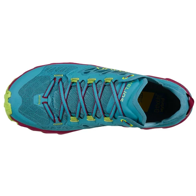 Dámske bežecké topánky La Sportiva Helios III Woman - Topaz/Red Plum