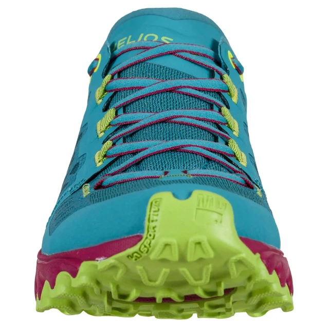Dámske bežecké topánky La Sportiva Helios III Woman - Topaz/Red Plum