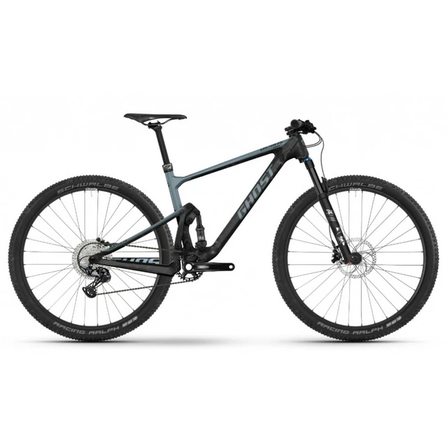 Horský celoodpružený bicykel Ghost Lector FS Essential 29" 9.0 - Black/Grey - Black/Grey