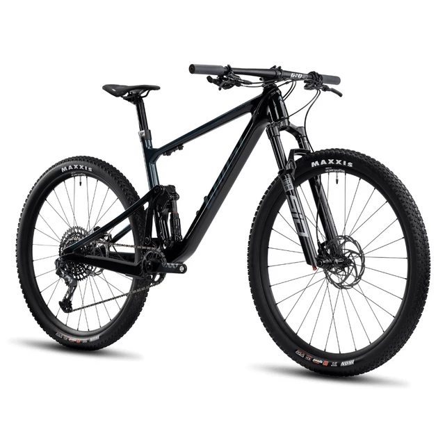 Horský bicykel Ghost Lector FS Advanced 29" 9.0 - Black/Green - Black/Green