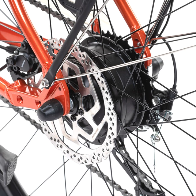 Mestský elektrobicykel Levit Musca Urban HD 468 28" - 2.akosť - Orange Pearl