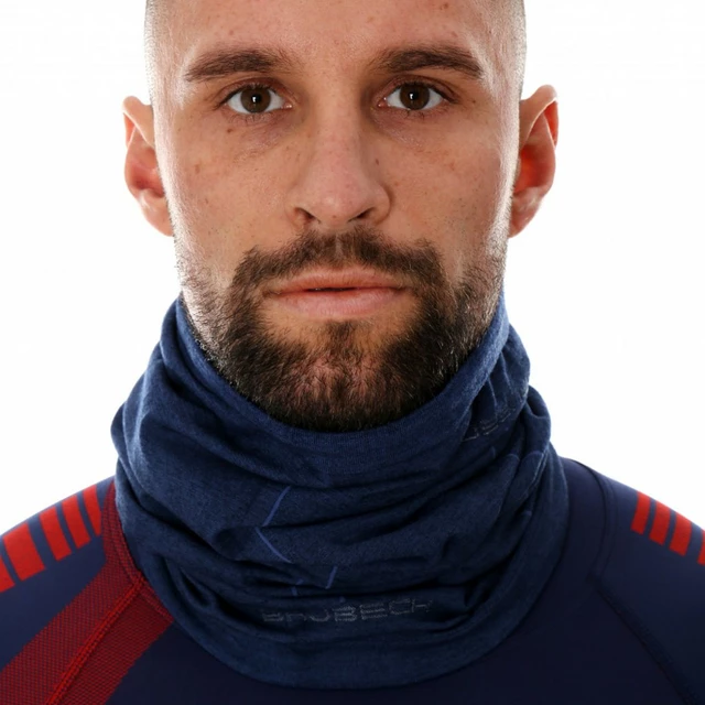 Multifunkčná šatka Brubeck Merino KM10360 - navy - navy