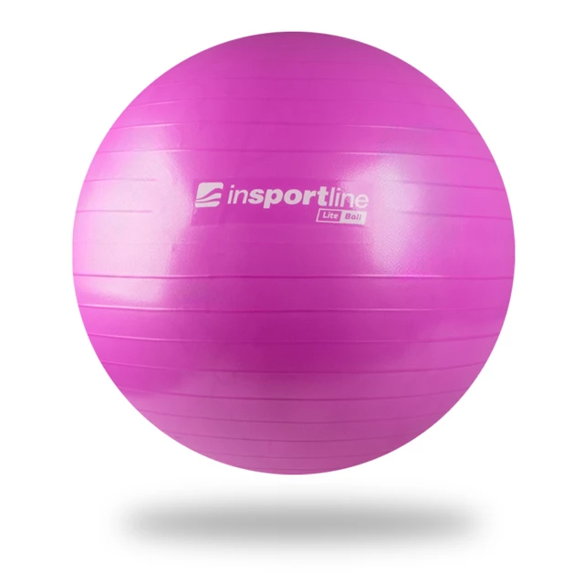 Gymnastická lopta inSPORTline Lite Ball 45 cm - žltá