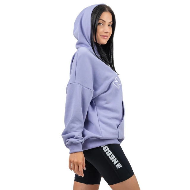 Oversize mikina s kapucňou Nebbia GYM RAT 256