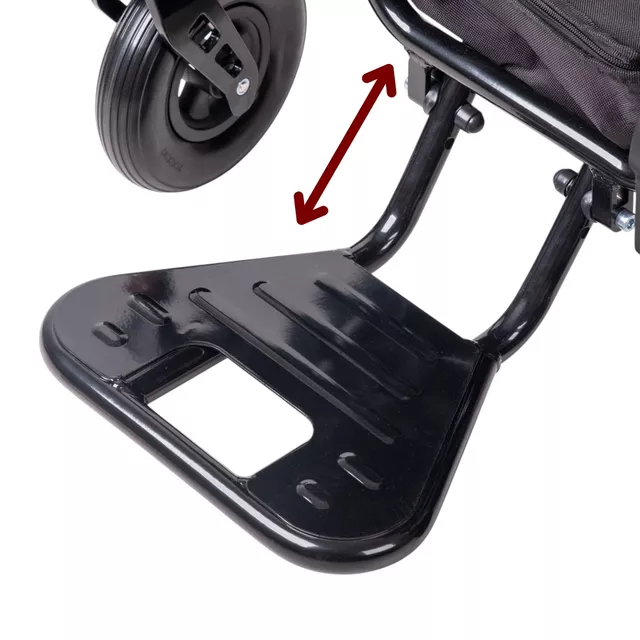 Elektrický invalidný vozík inSPORTline Hawkie Evo Plus II s polohovateľným operadlom 700W