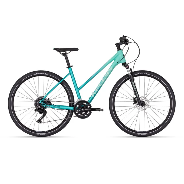 Dámsky crossový bicykel KELLYS PHEEBE 50 28" 9.0 - Aqua - Aqua