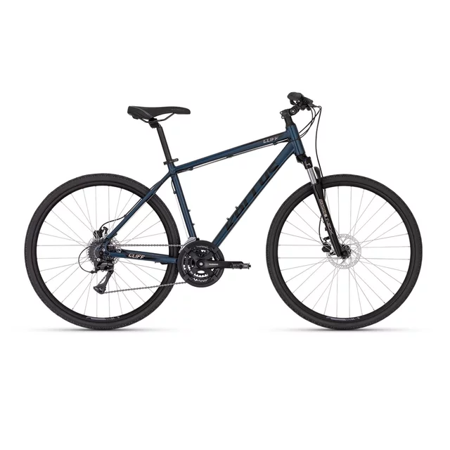 Pánsky crossový bicykel KELLYS CLIFF 90 28" - model 2025 - Thunderstorm Blue - Thunderstorm Blue