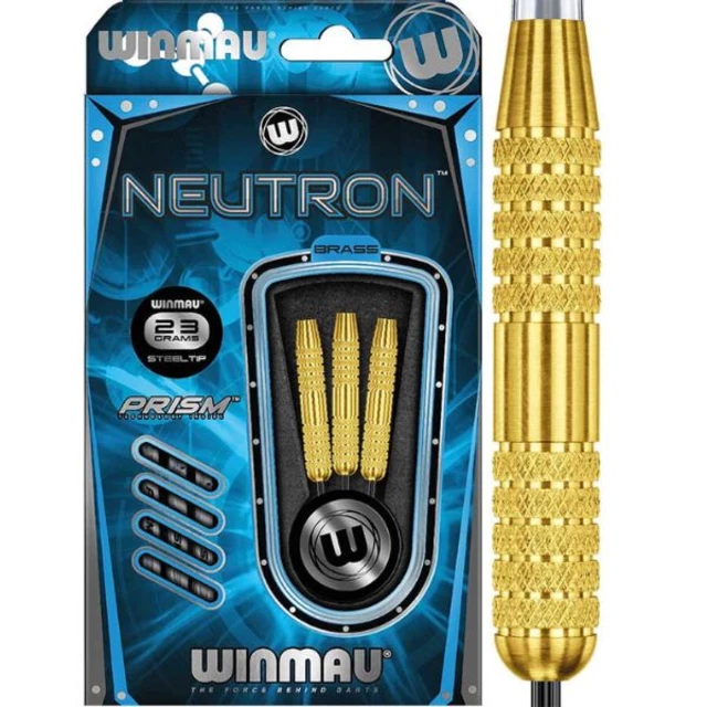 Šípky Winmau Neutron Brass 3ks
