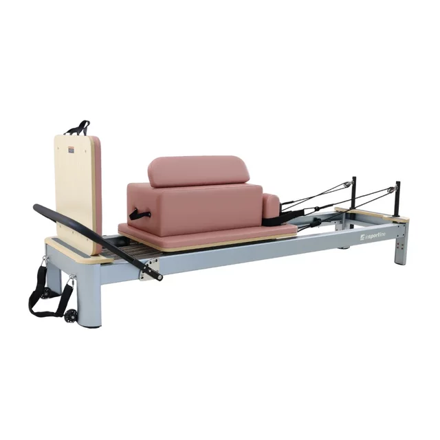 Pilates reformer inSPORTline Oquiler - ružová