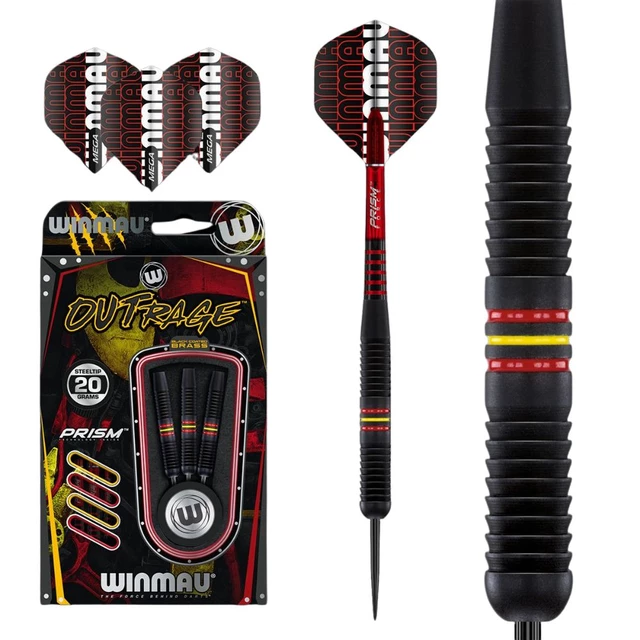 Šípky Winmau Outrage Brass 3ks
