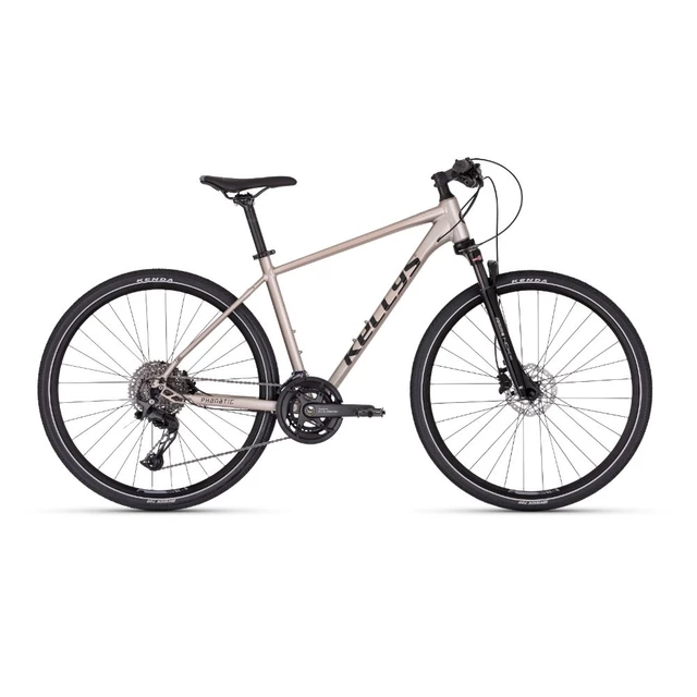 Pánsky crossový bicykel KELLYS PHANATIC 80 28" 9.0 - Sand - Sand