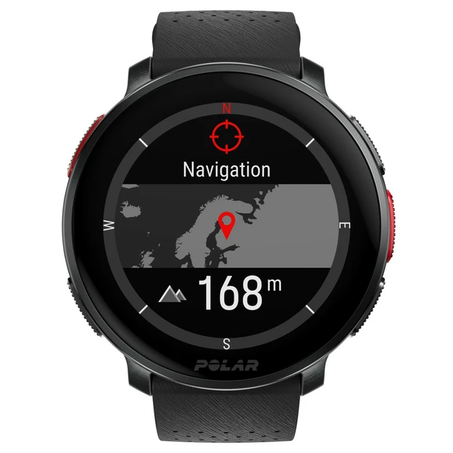 Športové hodinky POLAR Vantage V3 HR čierna
