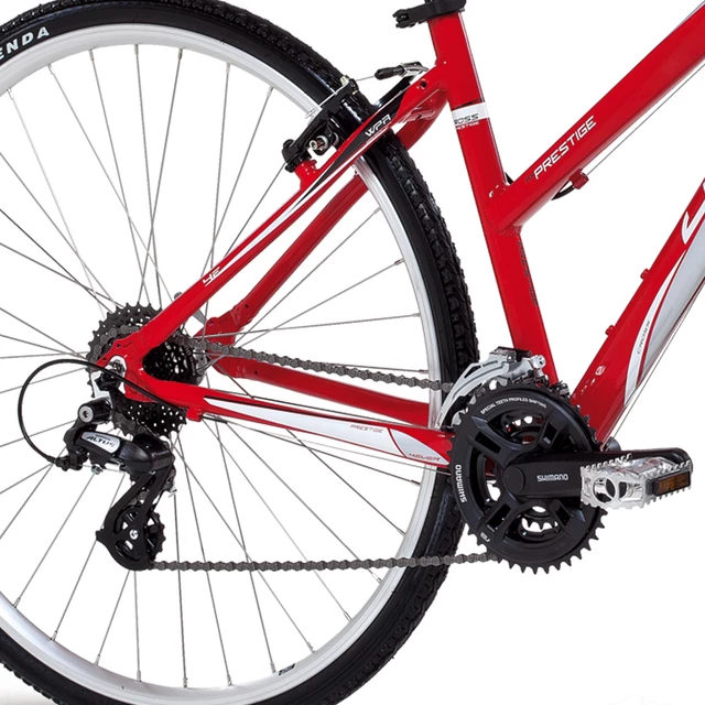 Dámsky crossový bicykel 4EVER Prestige 2013 - červená